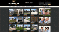 Desktop Screenshot of maximumrealty.ca